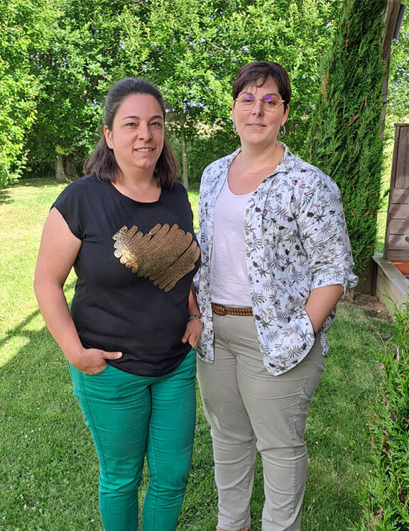 Fanny et Laetitia Coach digital